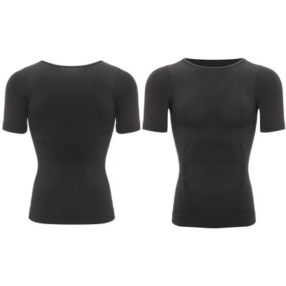 Gilet Canotta Snellente Uomo | Shapewear Modellante Vita e Postura — Controllo Pancia