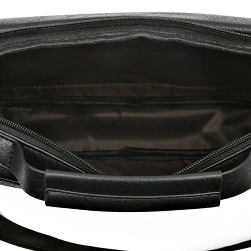 Borsa Messenger Uomo Retro Waterproof – Laptop Bag a Grande Capacità per Ufficio, Viaggio e Scuola