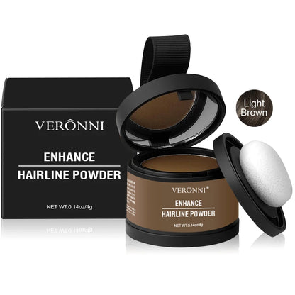 "Polvere per hairline 14 colori — Correttore linea capelli waterproof, riempitivo istantaneo per radici e diradamenti"
