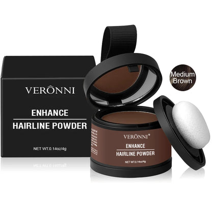 "Polvere per hairline 14 colori — Correttore linea capelli waterproof, riempitivo istantaneo per radici e diradamenti"