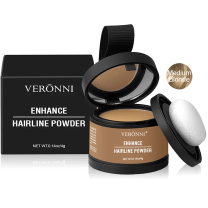 "Polvere per hairline 14 colori — Correttore linea capelli waterproof, riempitivo istantaneo per radici e diradamenti"