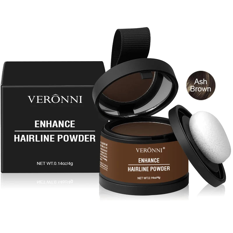 "Polvere per hairline 14 colori — Correttore linea capelli waterproof, riempitivo istantaneo per radici e diradamenti"