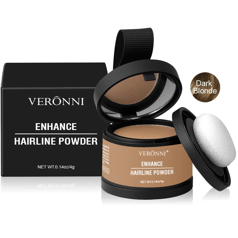 "Polvere per hairline 14 colori — Correttore linea capelli waterproof, riempitivo istantaneo per radici e diradamenti"