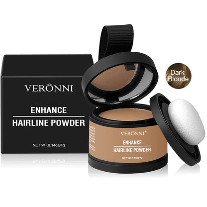 "Polvere per hairline 14 colori — Correttore linea capelli waterproof, riempitivo istantaneo per radici e diradamenti"