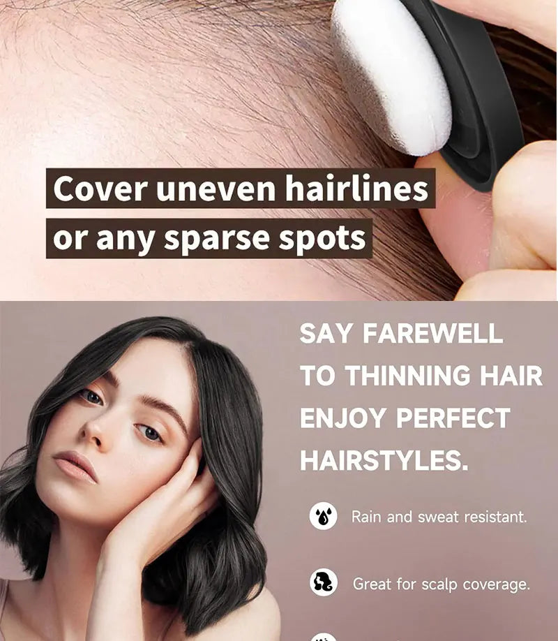 "Polvere per hairline 14 colori — Correttore linea capelli waterproof, riempitivo istantaneo per radici e diradamenti"