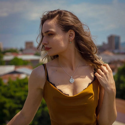 Collana Diffusore Oli Essenziali • Aromaterapia • Regalo Donnat Aroma Diffuser Necklace