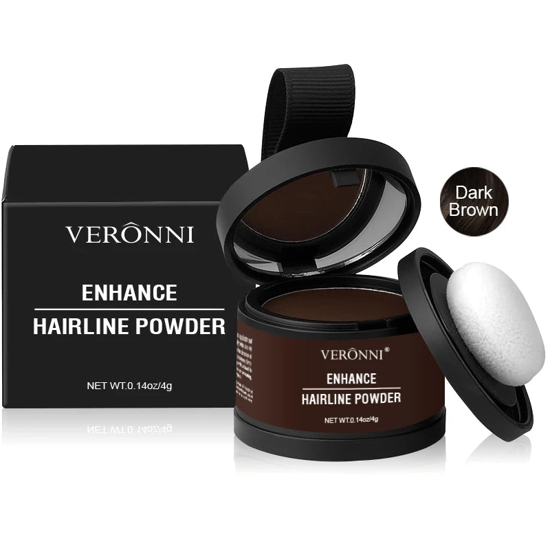 "Polvere per hairline 14 colori — Correttore linea capelli waterproof, riempitivo istantaneo per radici e diradamenti"