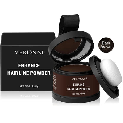 "Polvere per hairline 14 colori — Correttore linea capelli waterproof, riempitivo istantaneo per radici e diradamenti"